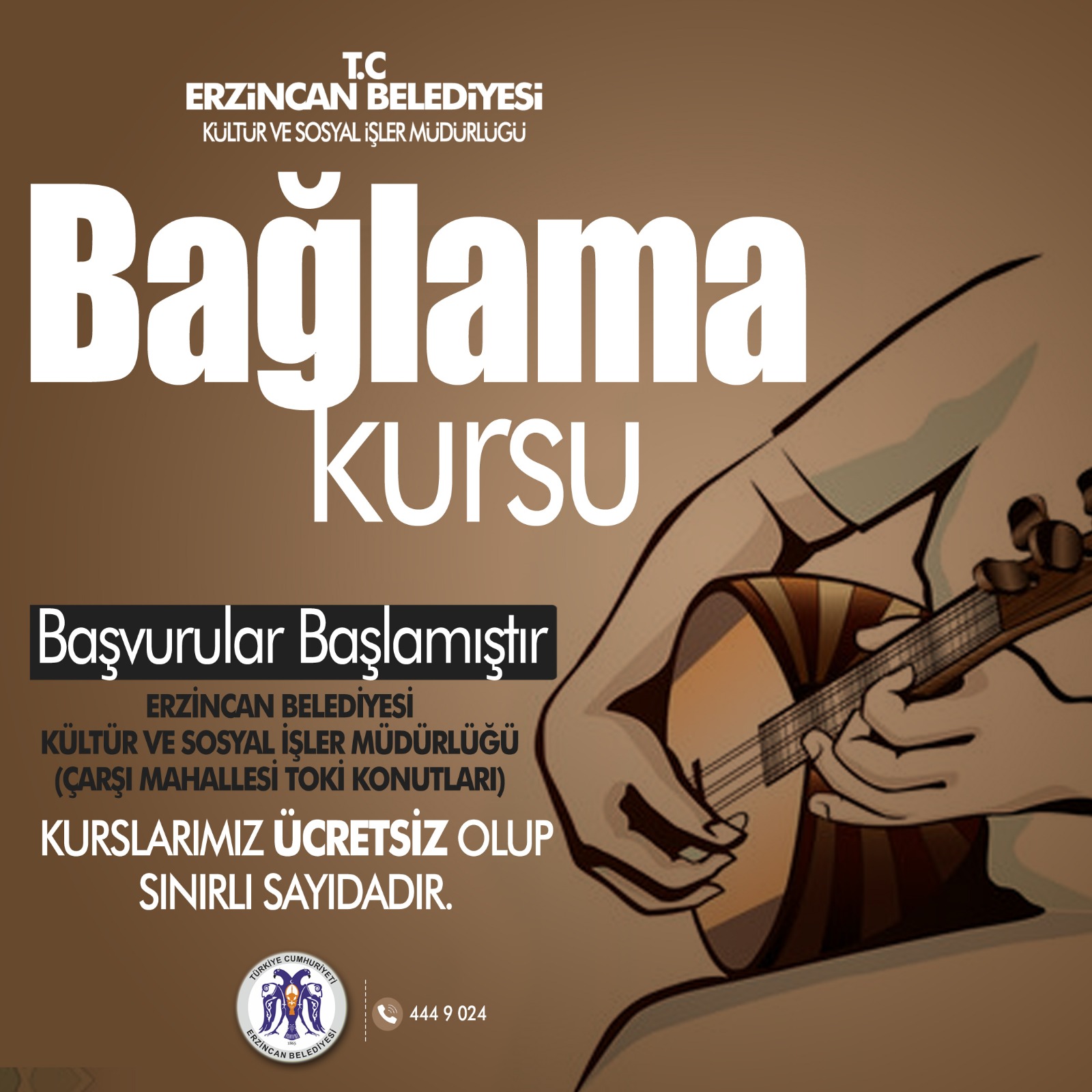 Bağlama Kursu Başvurusu