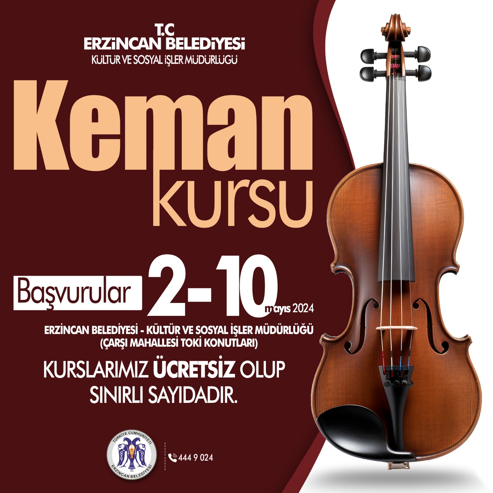 Keman Kursu Başvurusu