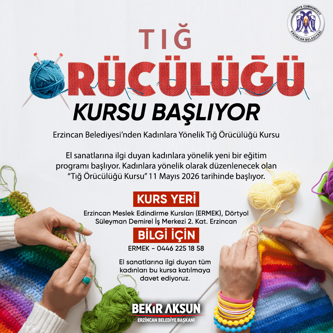 Tığ Örücülüğü Kursu