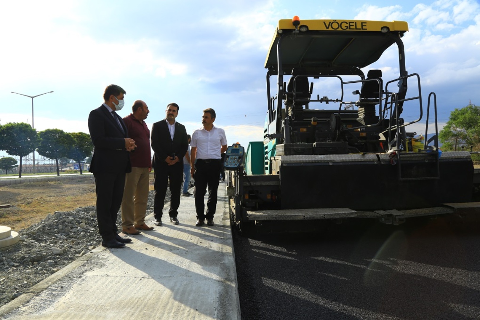 Yeni Sanayi Sitesi bağlantı yolu tamamlandı